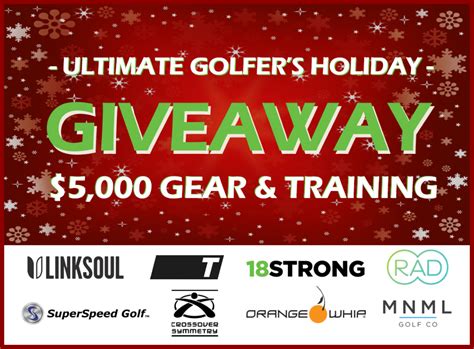 golf club giveaway contests.
